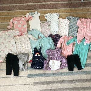 Newborn baby girl clothes